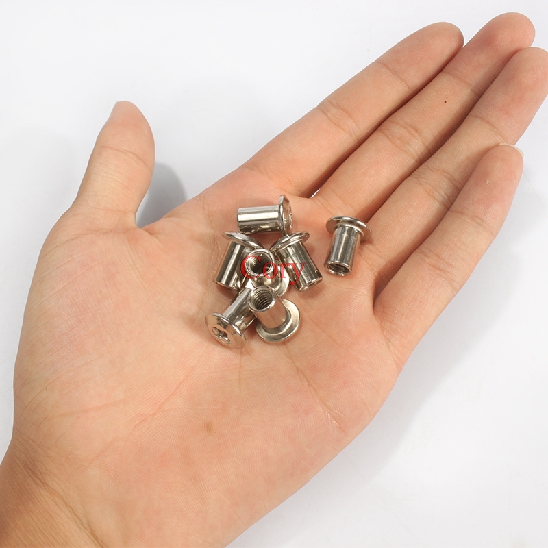 10 ชิ้น 6 มิลลิเมตร Barrel Nut - Furniture Hardware Barrel Nut บทวิจารณ์และราคา