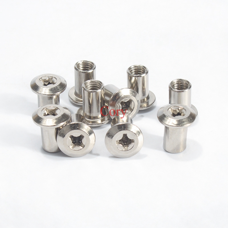 10 ชิ้น 6 มิลลิเมตร Barrel Nut - Furniture Hardware Barrel Nut บทวิจารณ์และราคา