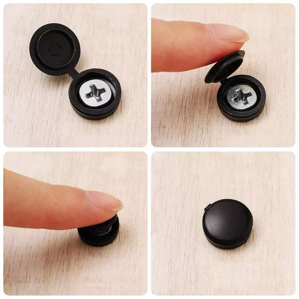ฝาครอบสกรูตกแต่ง 100 ชิ้น ฝาคร - Furniture Hardware Covers บทวิจารณ์และราคา